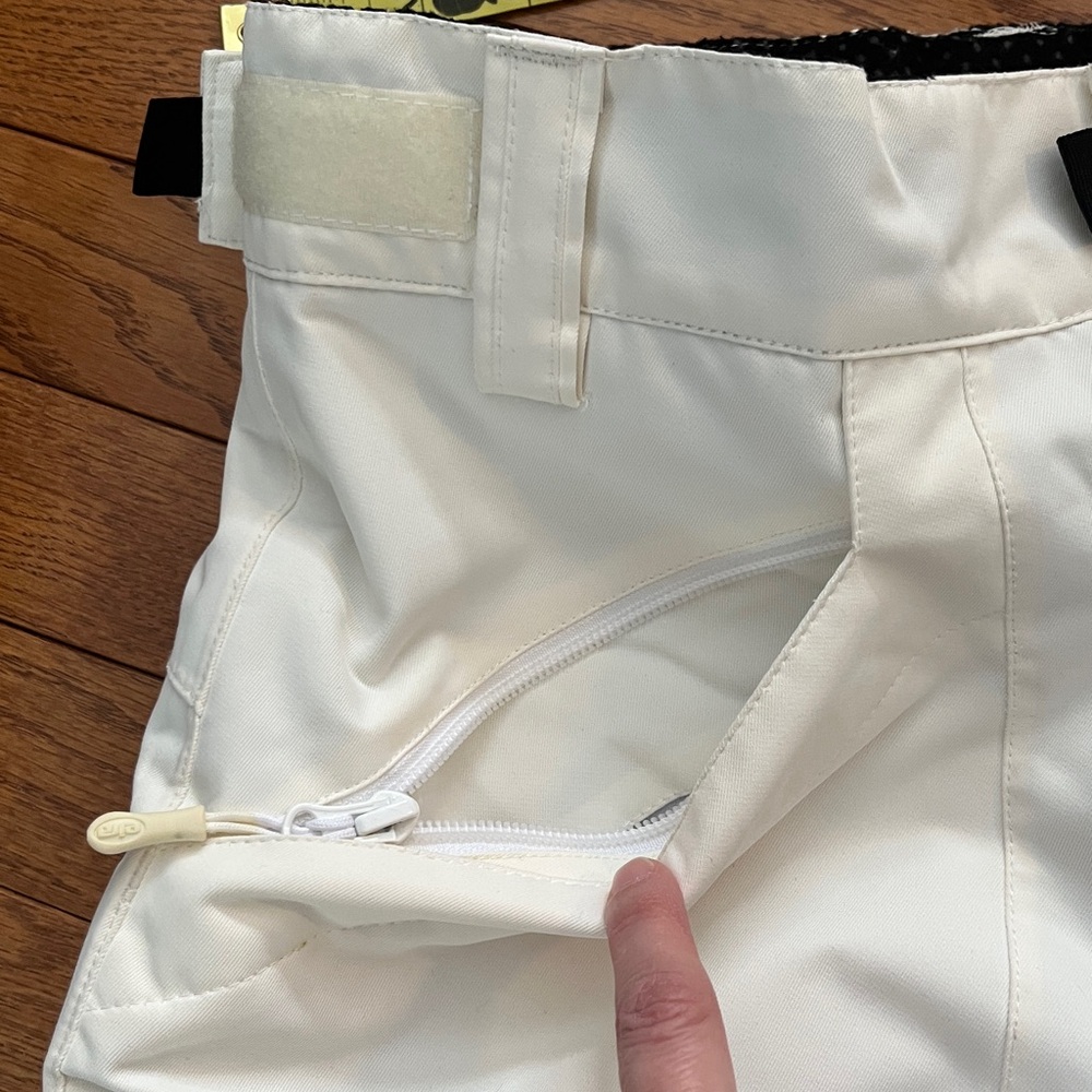 eira Ladies White Ski / Snowboarding Pants Style 5722 - Picture 4 of 16